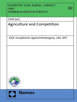 cover image of Agriculture and Competition